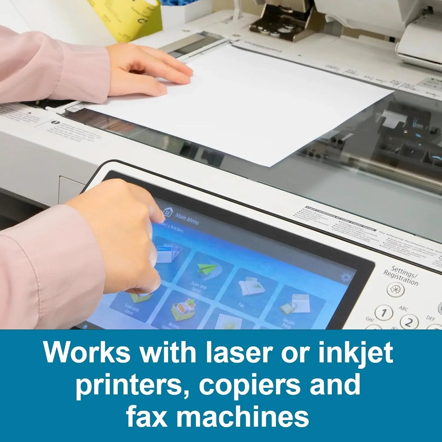 Copy Paper - 92 Bright for Printers Copiers
