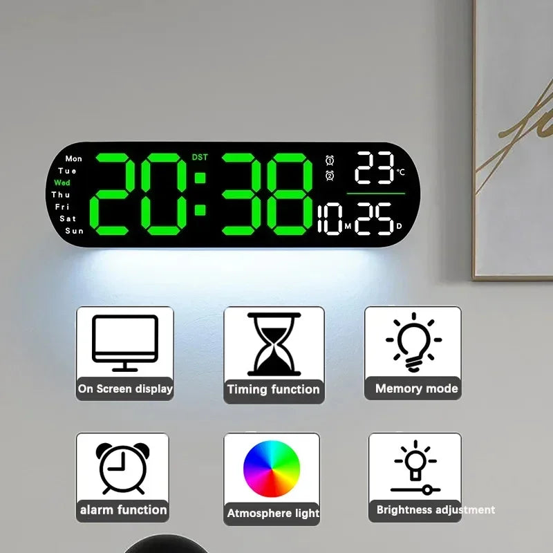 Decoration Remote Control Clock