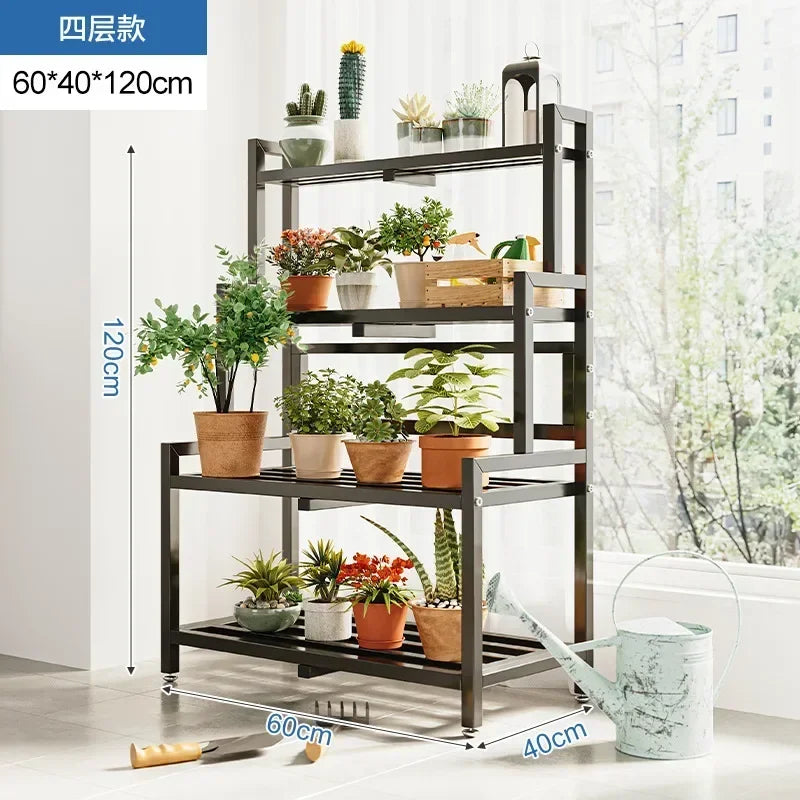 Universal Outdoor Metal Square Plant Rack