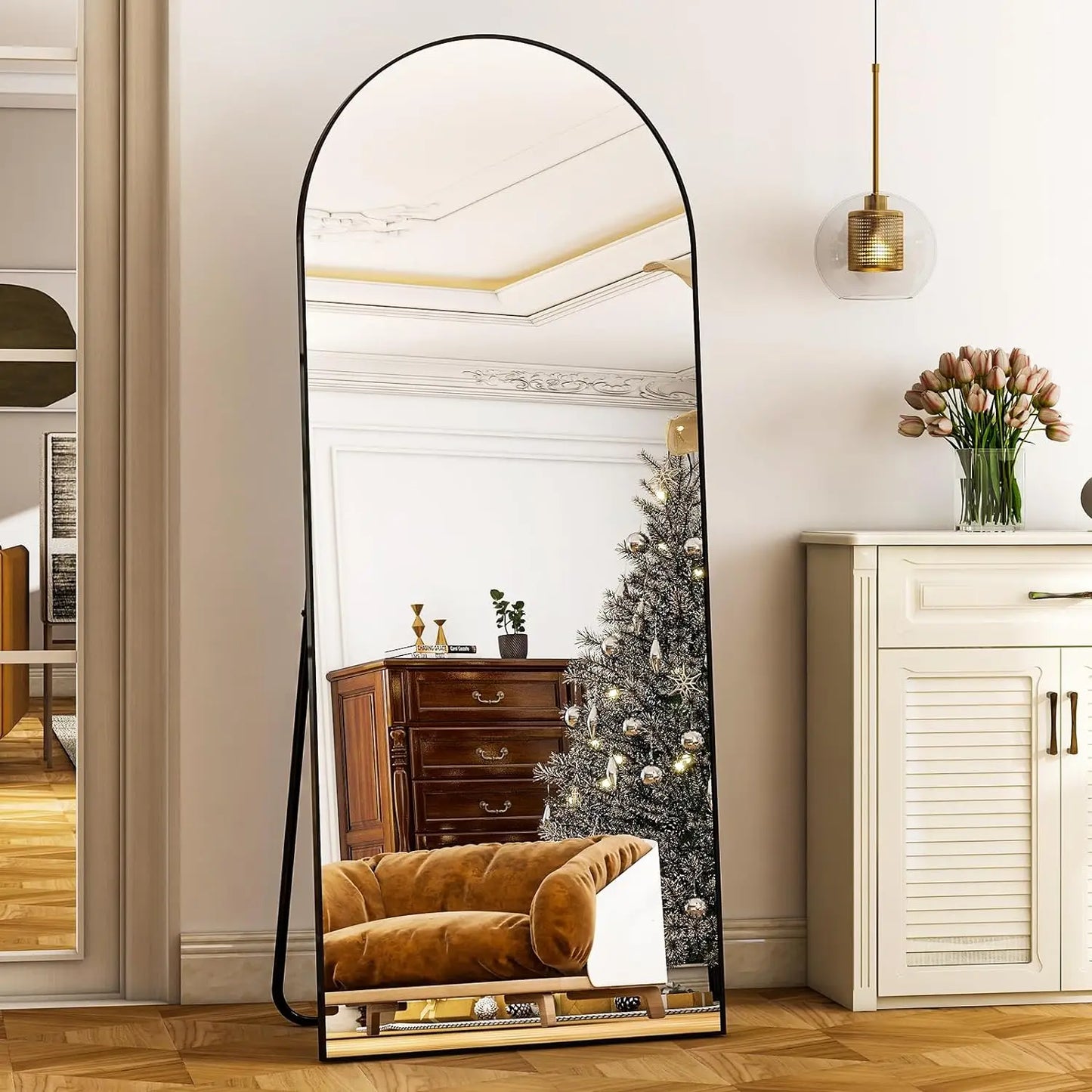 Full Length Mirror - Aluminum Alloy Frame Full Body Mirror