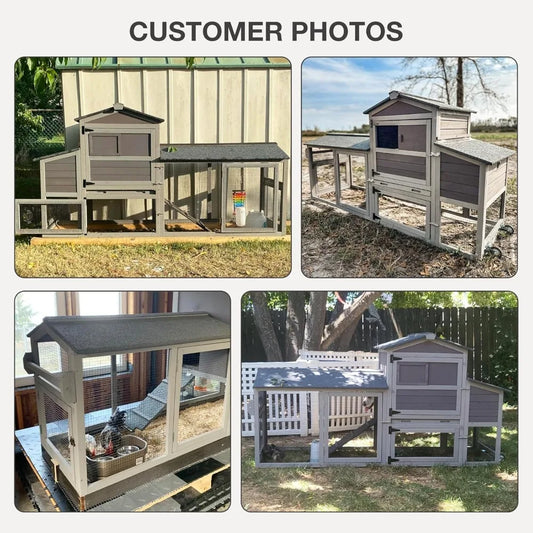 Chicken Coop with Wheels