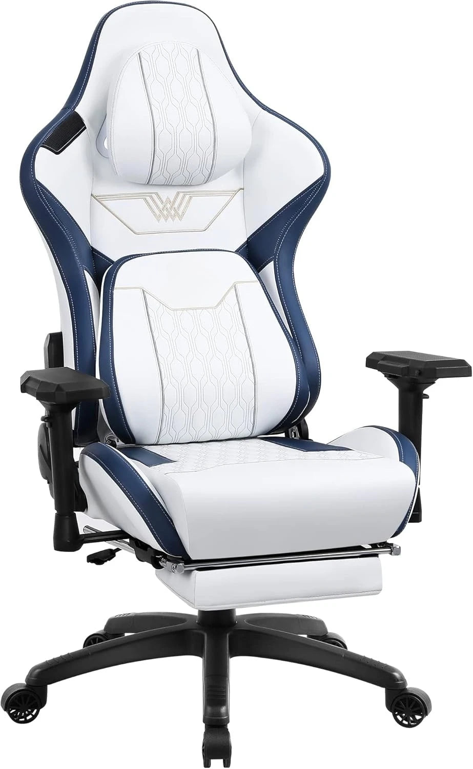 Big and Tall Gaming Chair with Footrest