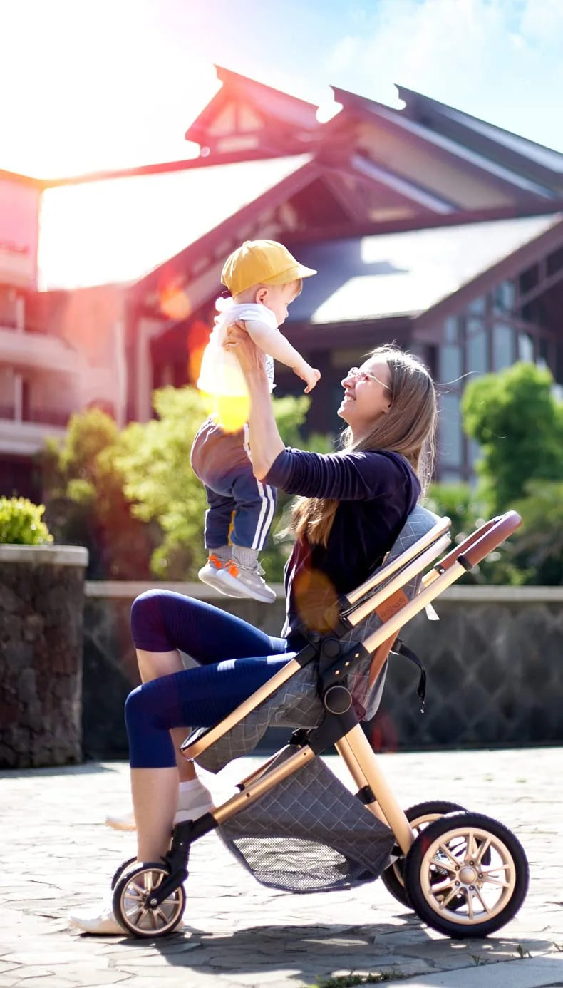 High Landscape 3 in 1 Baby Stroller