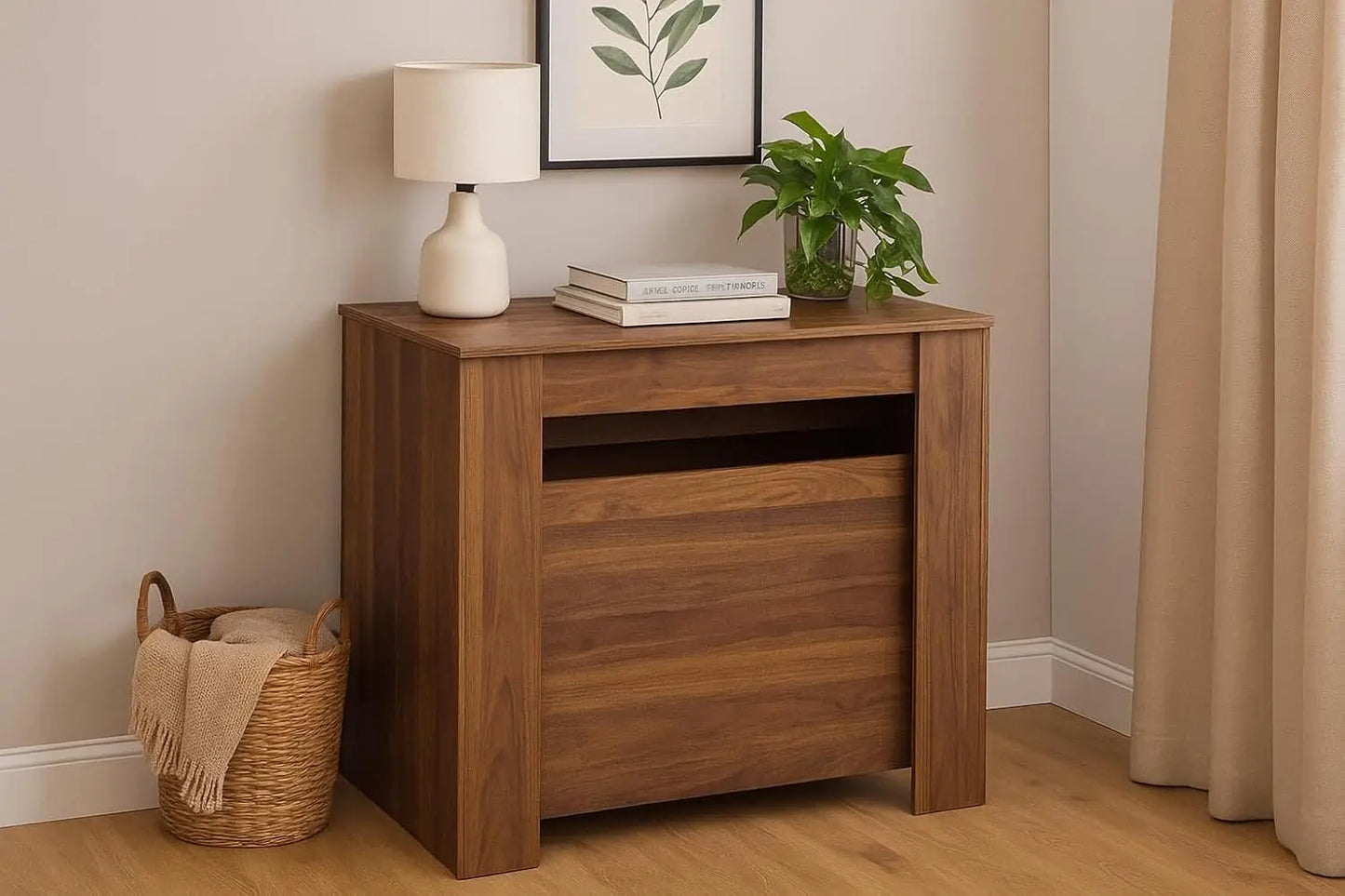 Space Saving Extendable Folding Console Dining Table