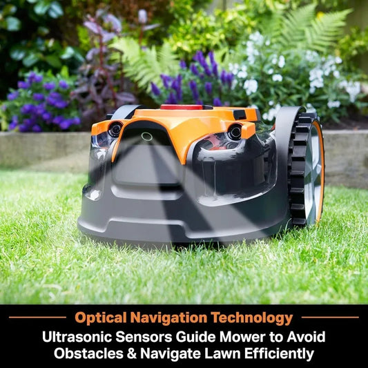 Perimeter Wire Free Robot Lawn Mower