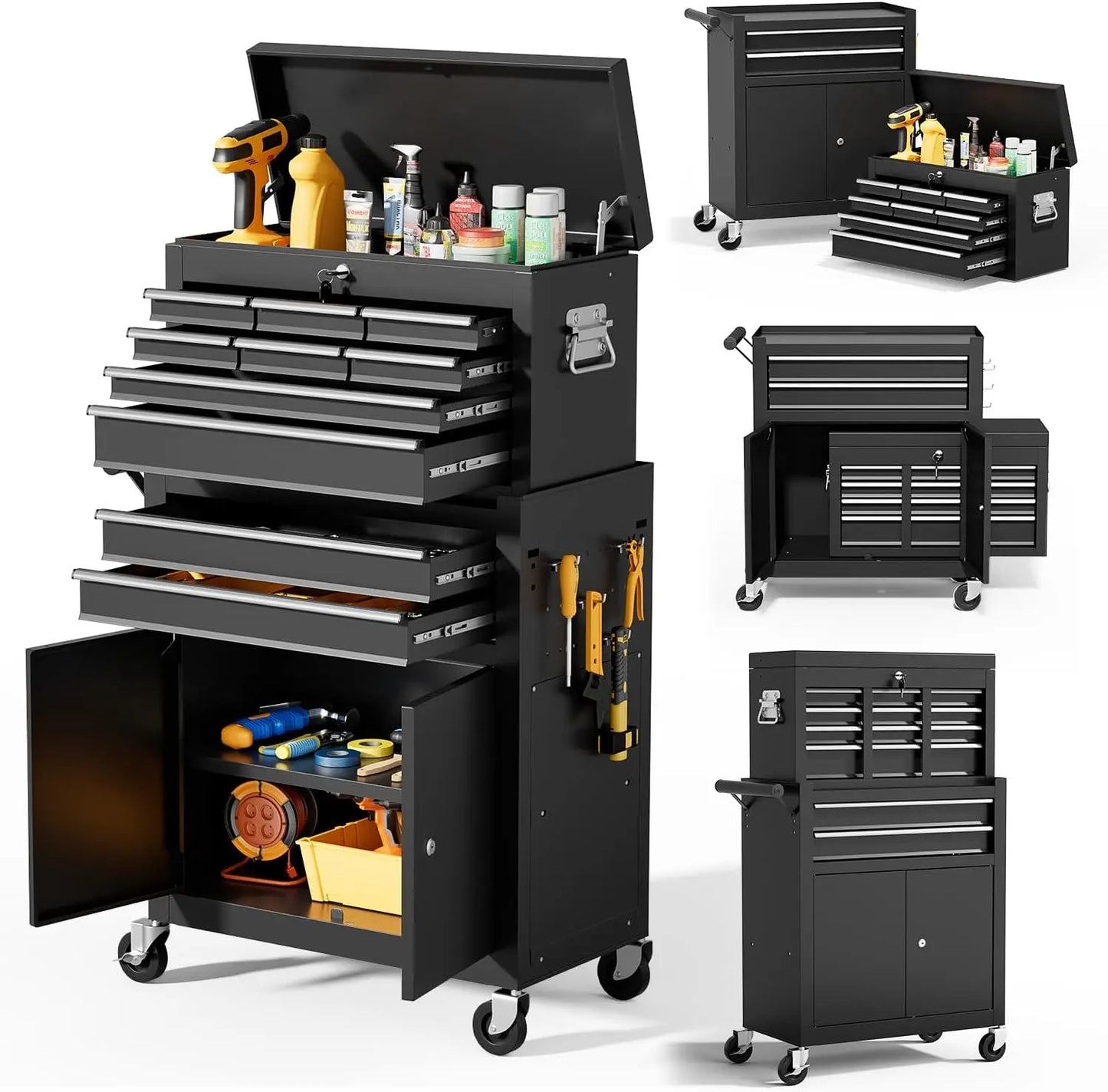 Rolling Tool Chest with Wheels