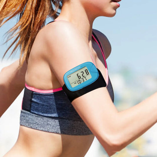 Multifunctional Pedometer With Clip On Step Counter