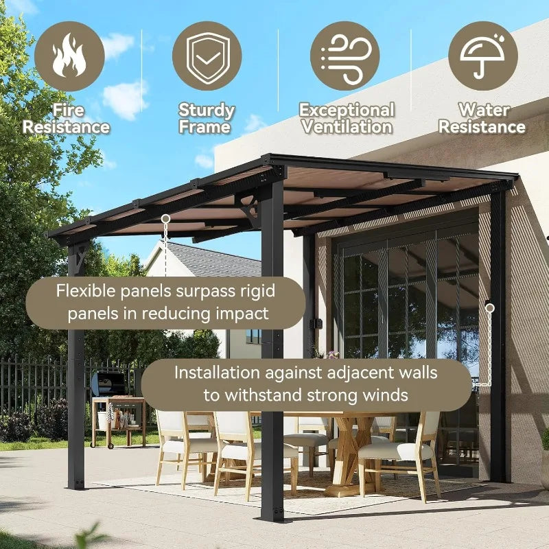 Heavy Duty Mounted Gazebos Pergola