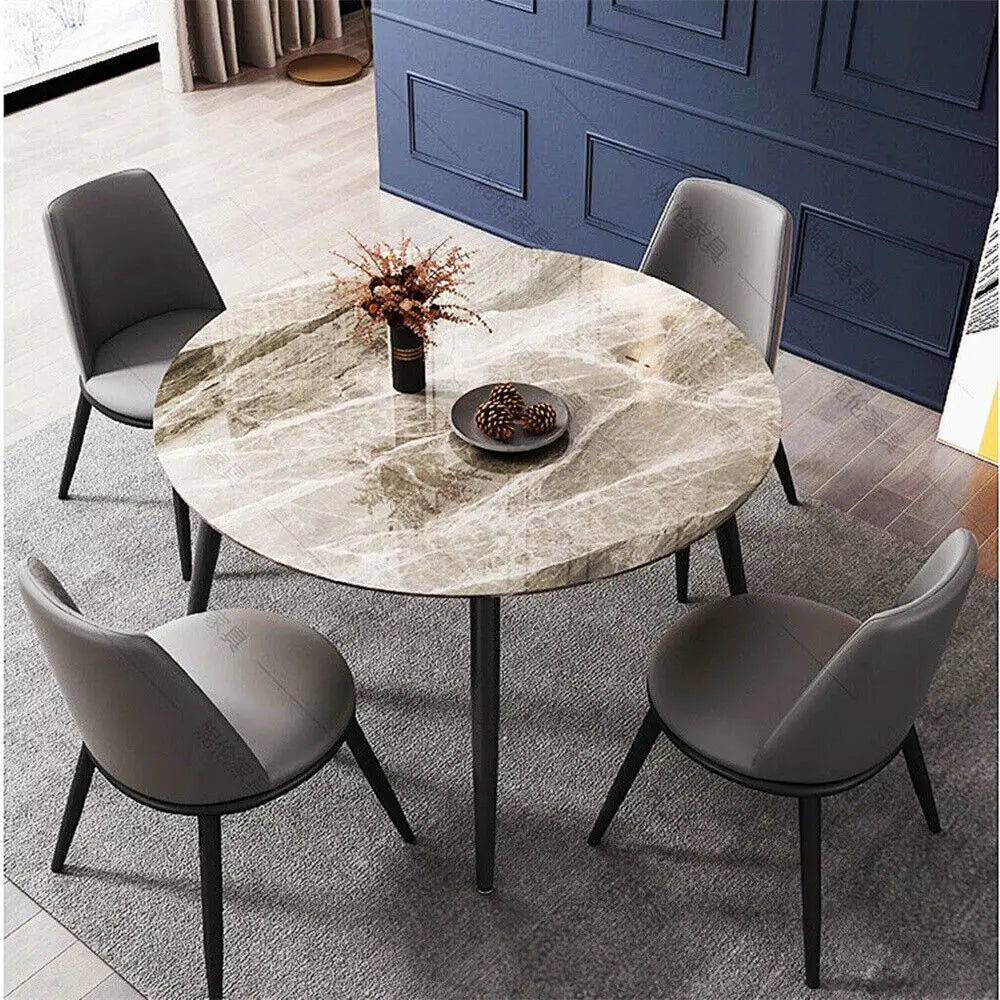 Modern Marble Round Dining Table