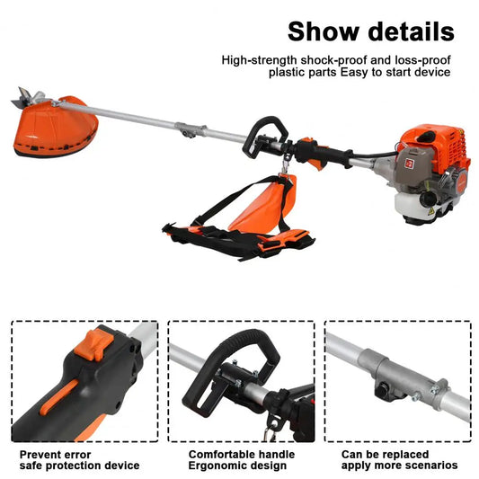 5 in 1 Lawn Mower Chainsaw Hedge Pruner Set