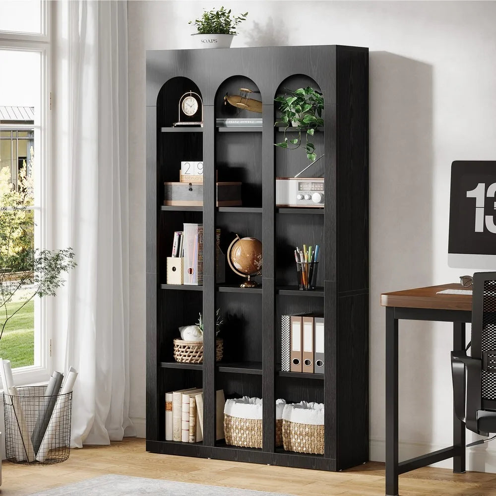Bookshelf Rustic Wood Bookcase