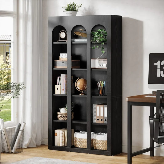 Bookshelf Rustic Wood Bookcase