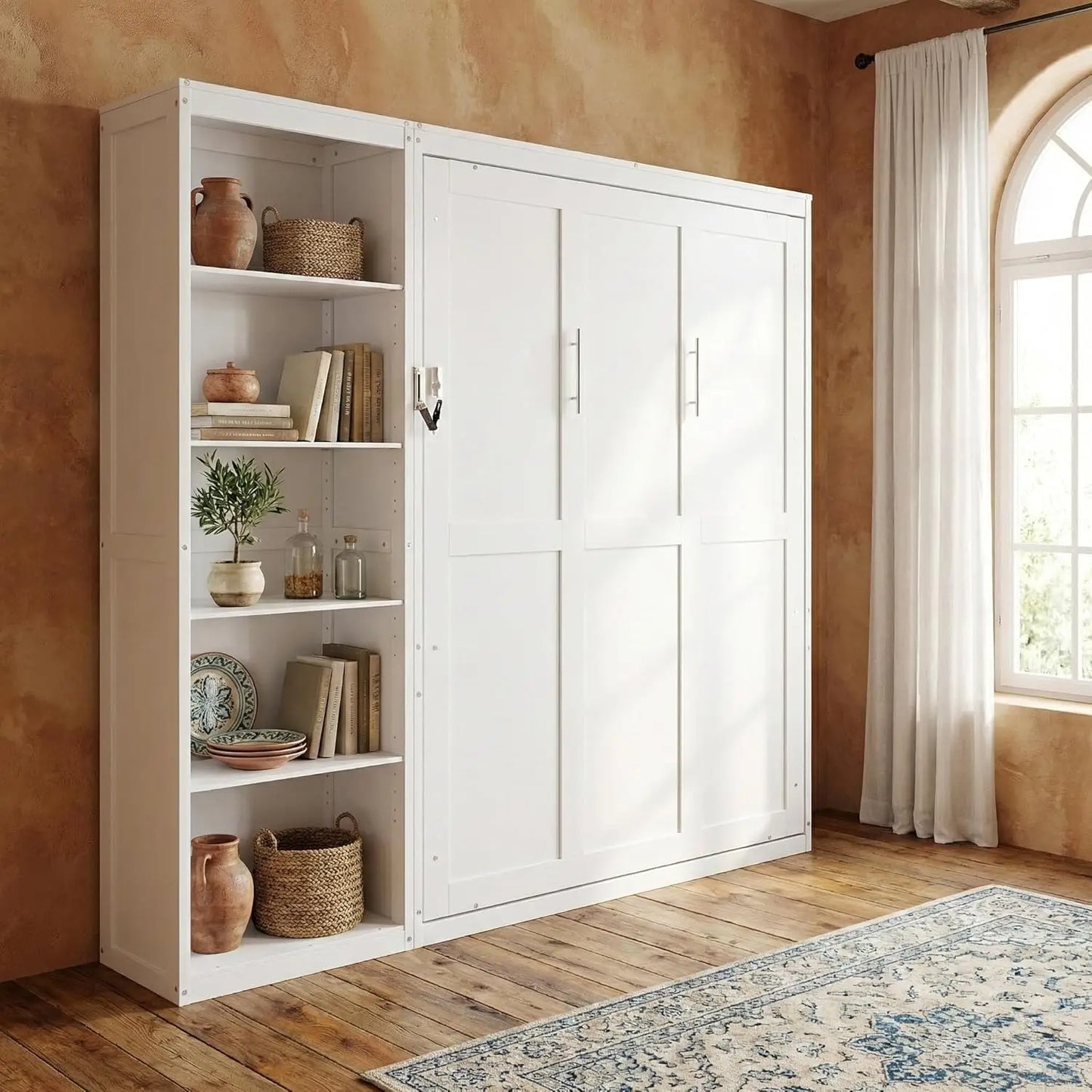 Murphy Wall Bed with Foldable Frame Platform