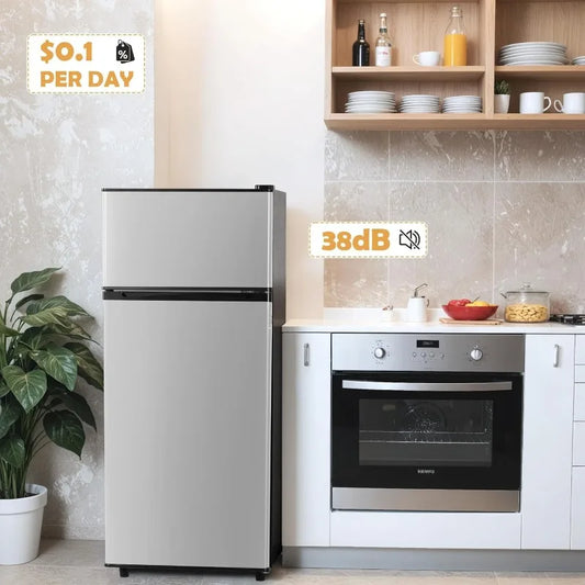 Small Fridge with 2 Doors with Freezer