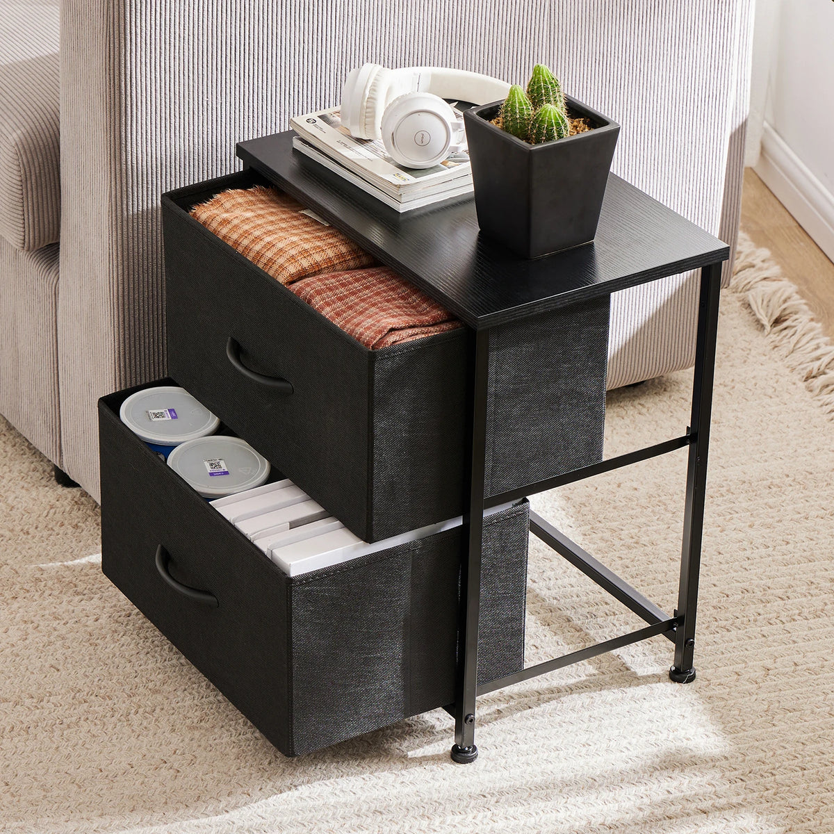Nightstand Bedside Table