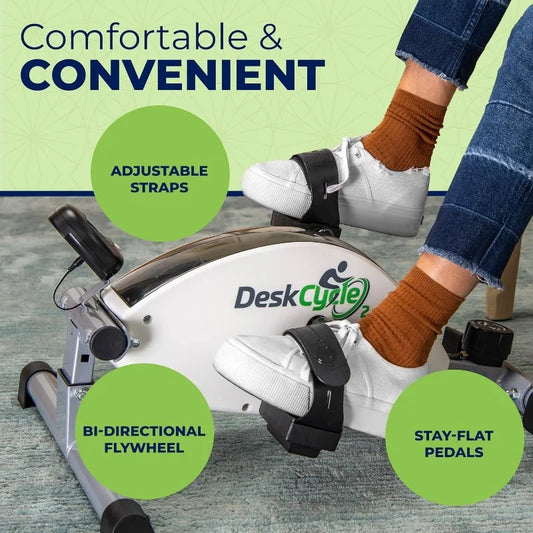 Bike Pedal Exerciser - Stationary Bikes for Home