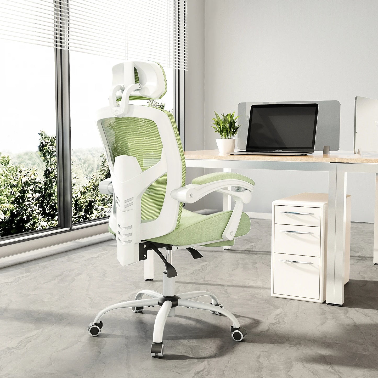 Reclining High Back Rocking Gaming Computer Desk Chair