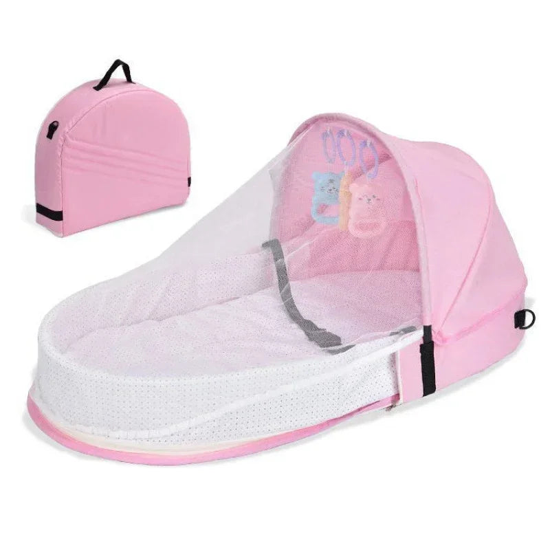 Portable Anti-Stress Bassinet Baby Bed