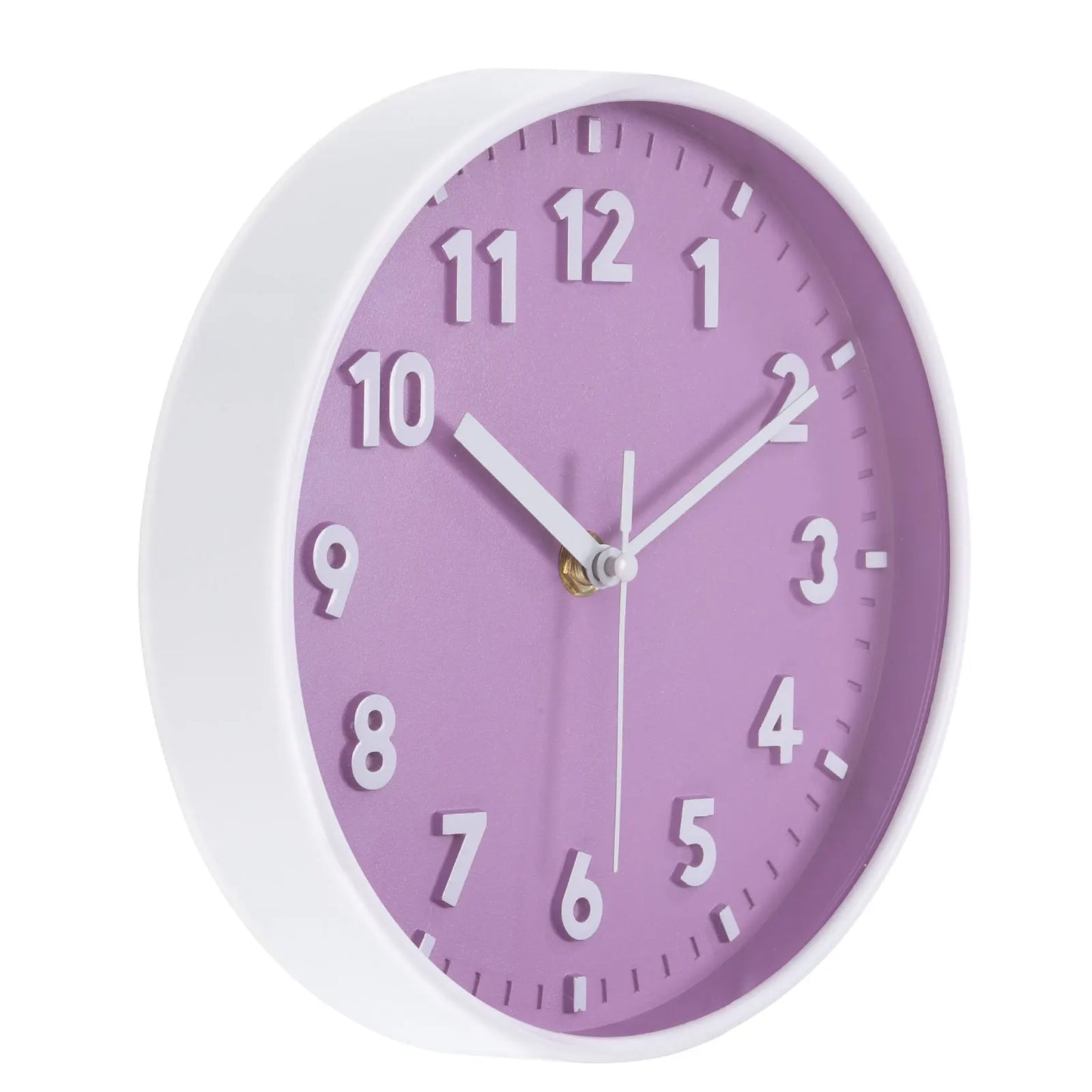 Wall Clock 3D Number Quartz Battery Operated
