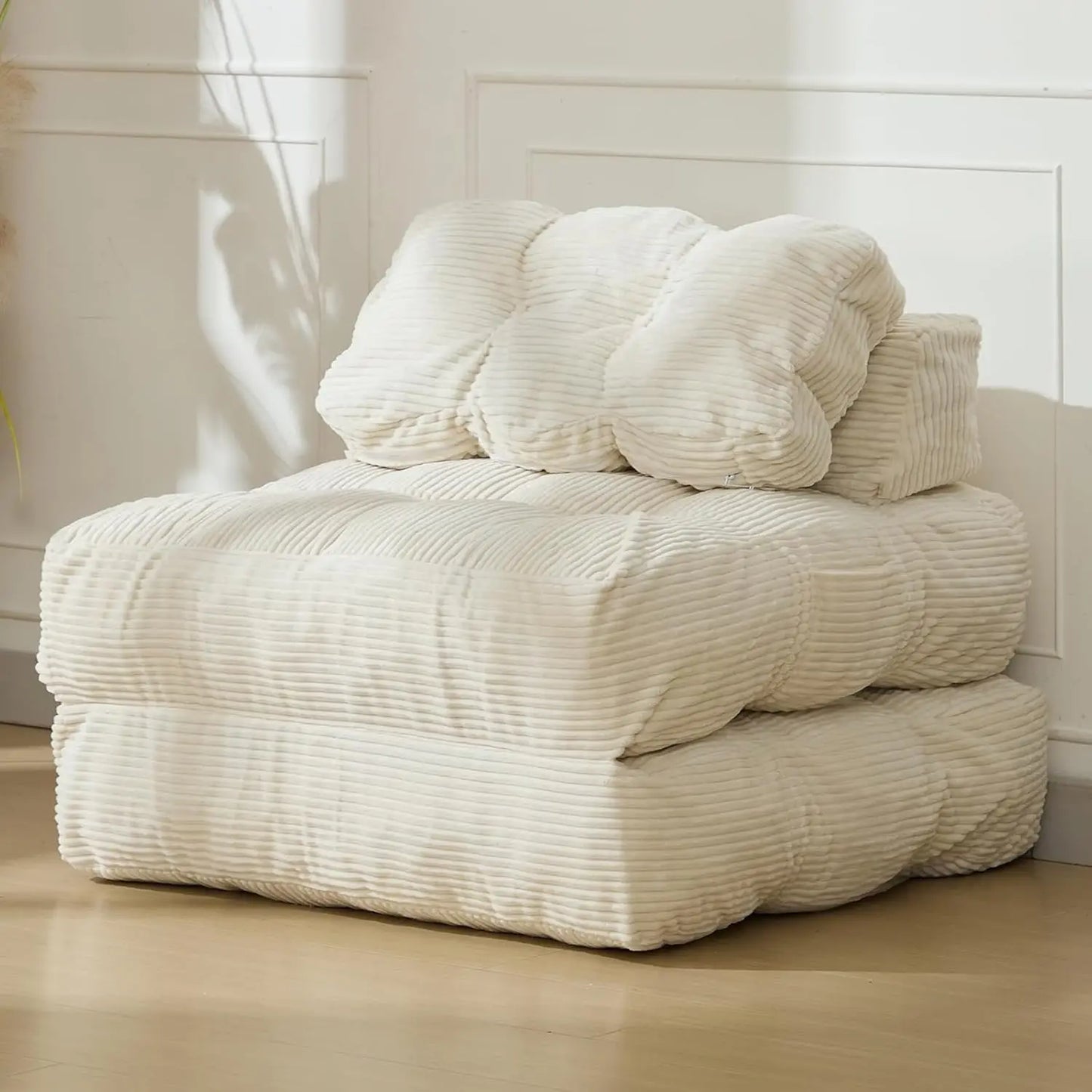 Folding Sofa Bed with Pillow