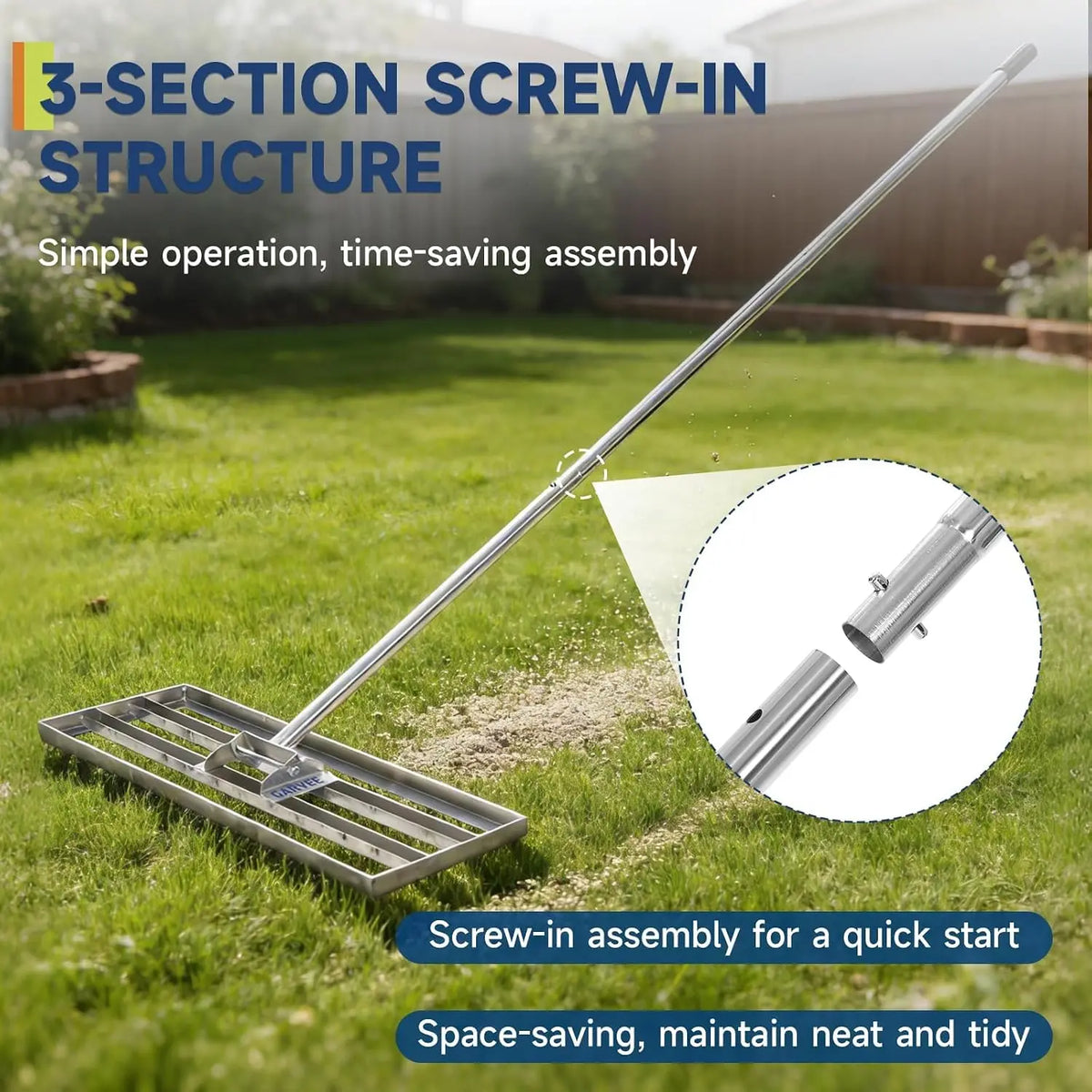 Lawn Leveling Rake