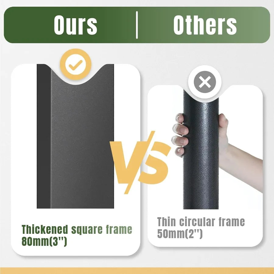 Metal Frame Canopy with Double Roofs