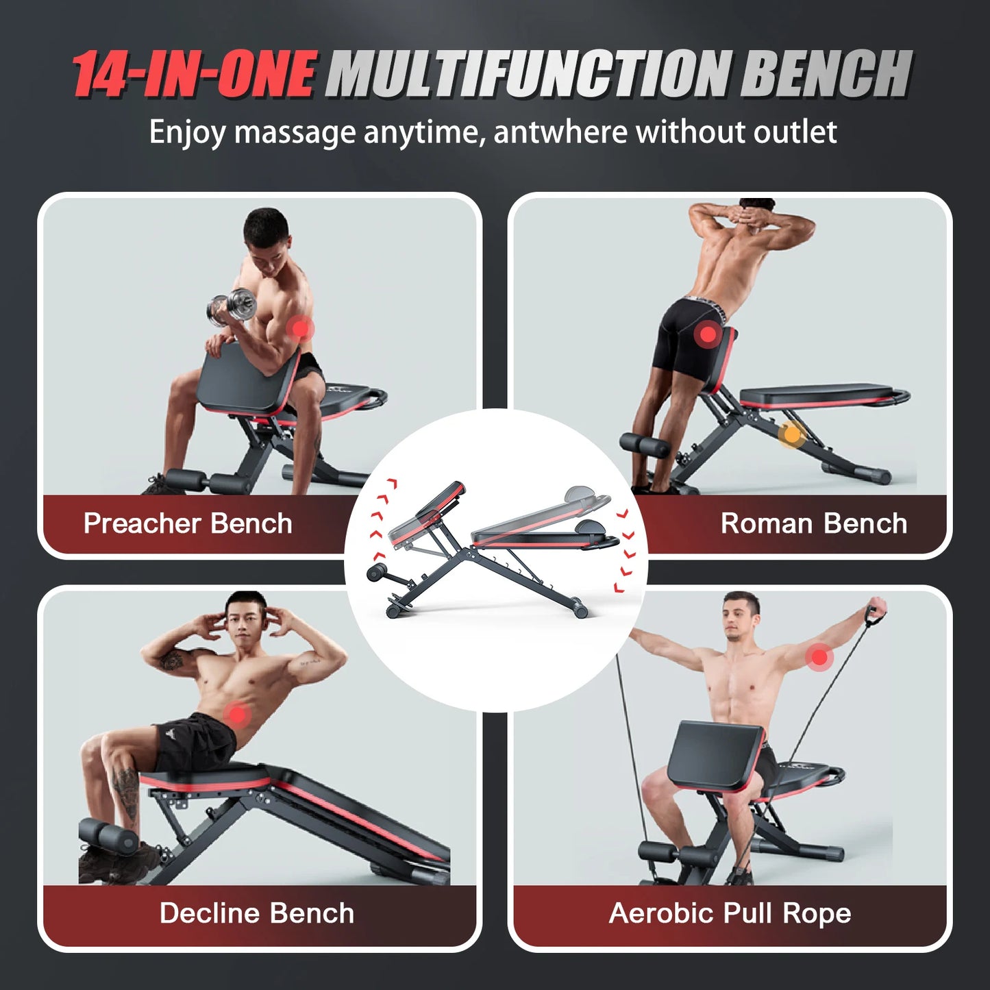 Adjustable Weight Bench Press