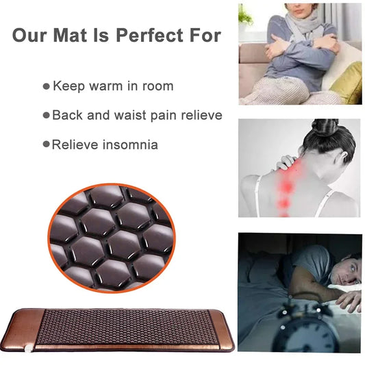 Stone Mattress Massage Heating Pad