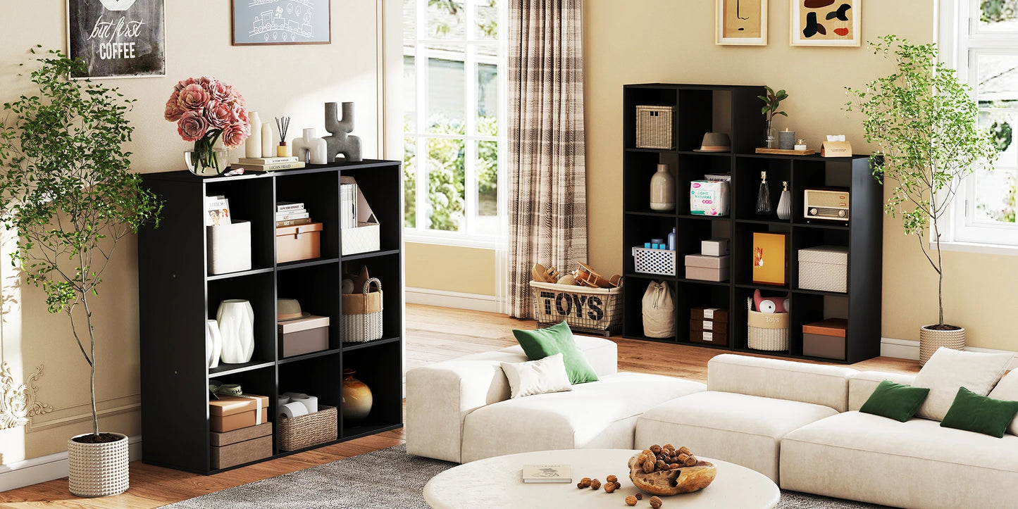 Wooden Cube Storage Organizer