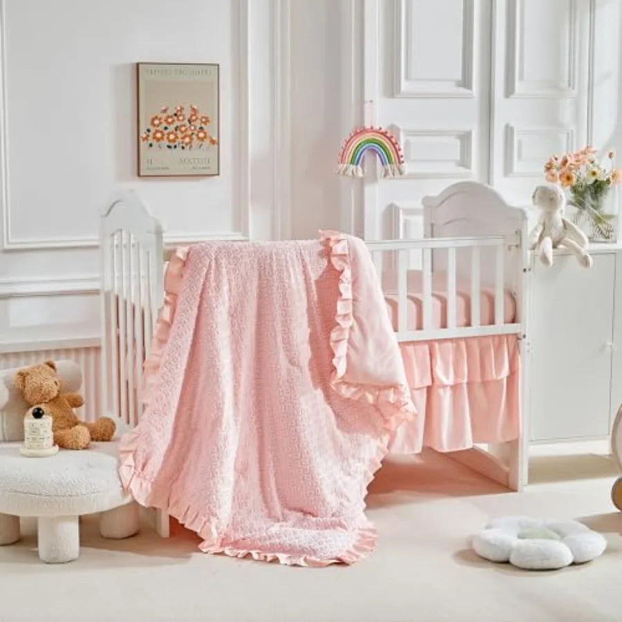 Tufted Crib Bedding Set