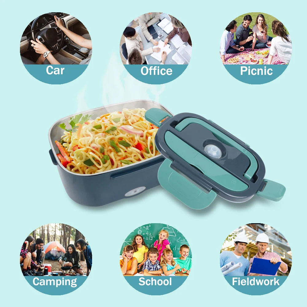 Electric Portable Food Heater Lunch Box