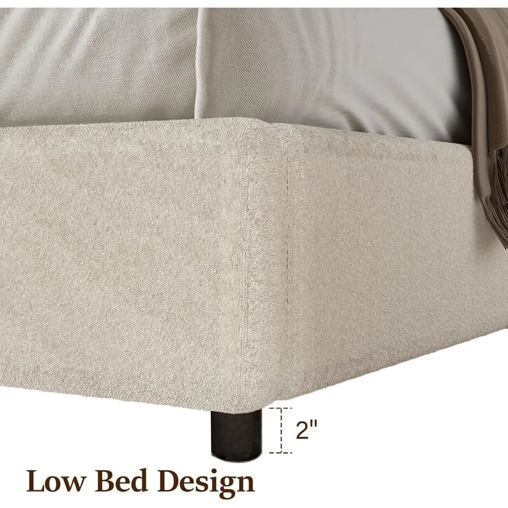 Twin Bed Frames with Round Headboard