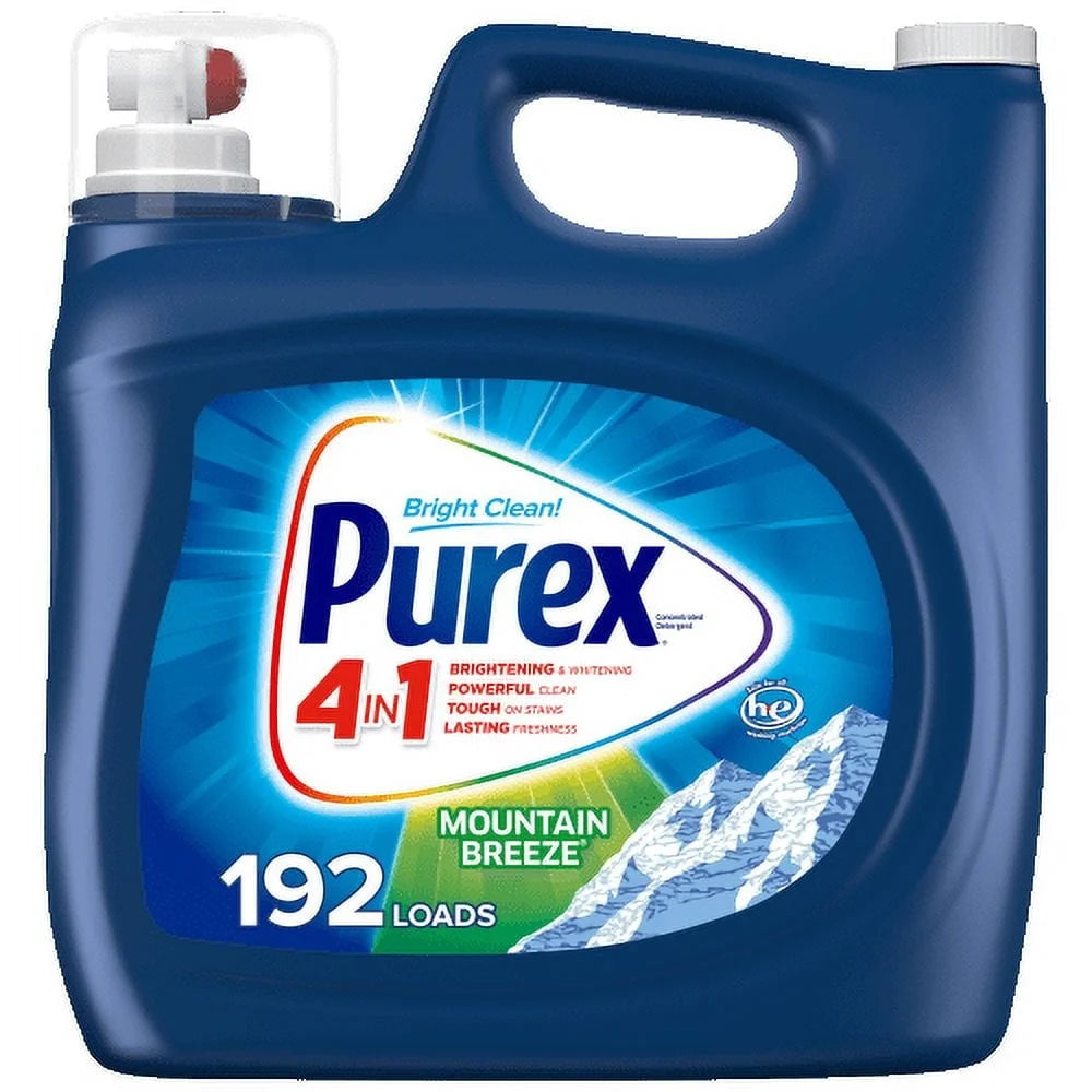 Heavy Duty All Purpose Liquid Laundry Detergent Mountain Breeze
