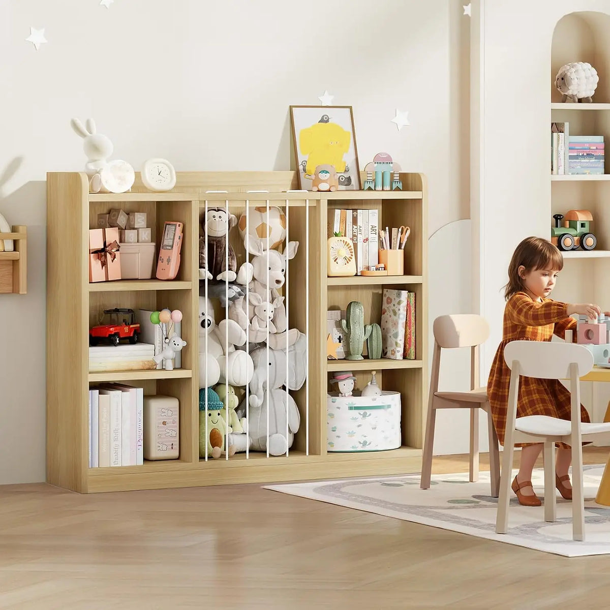 Toy Organizer 2-in-1 - Stuffed Animal Storage