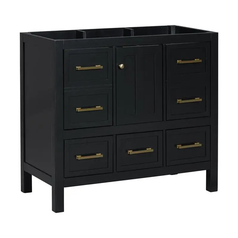Freestanding Vanity Frame Storage Cabinet
