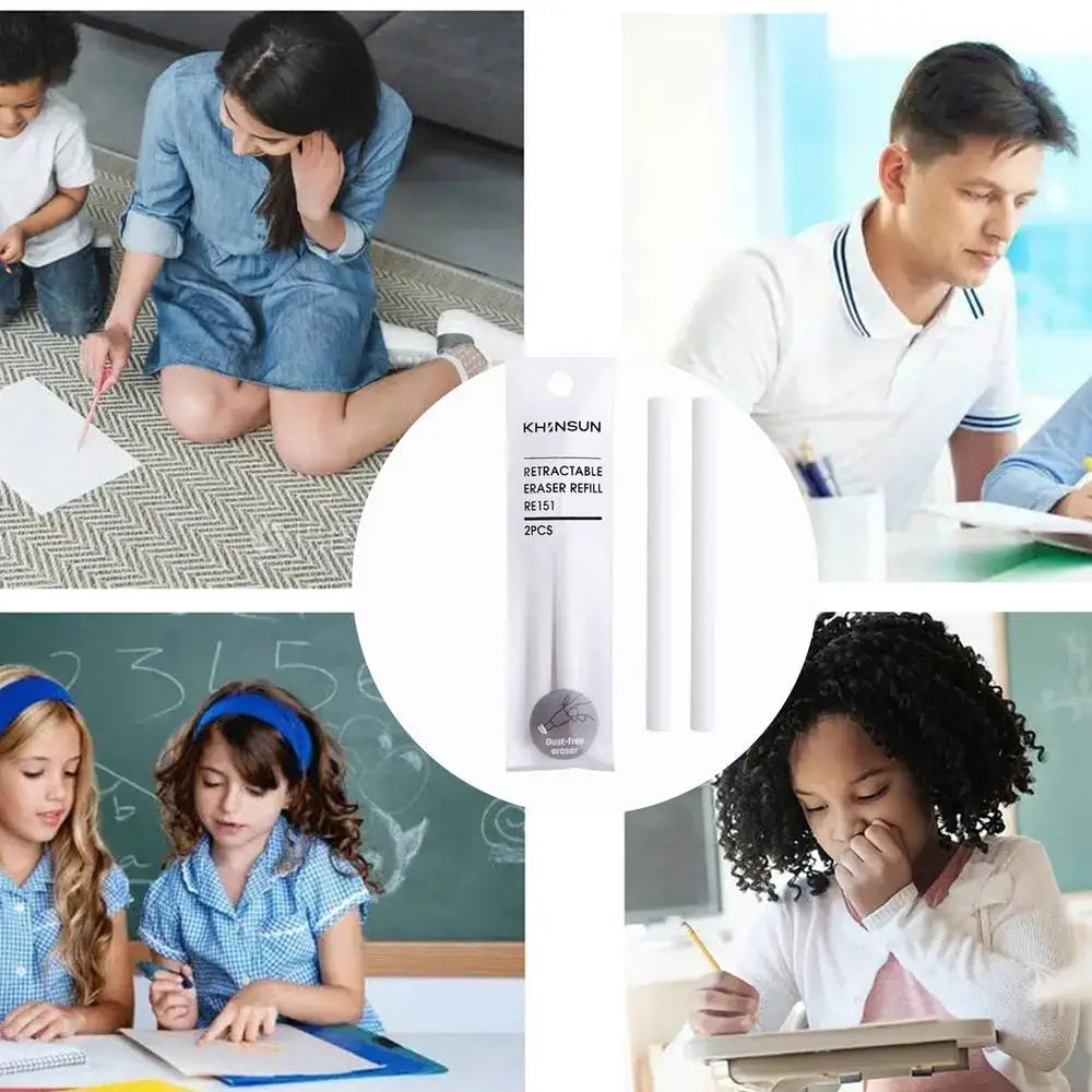 Automatic Press Pencil Erasers