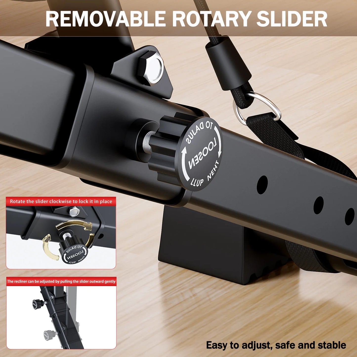 Adjustable Weight Bench for Full Body Workout