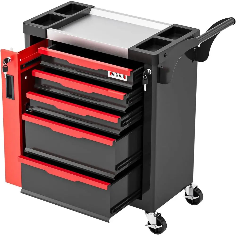 Rolling Tool Chest with Side Cabinet