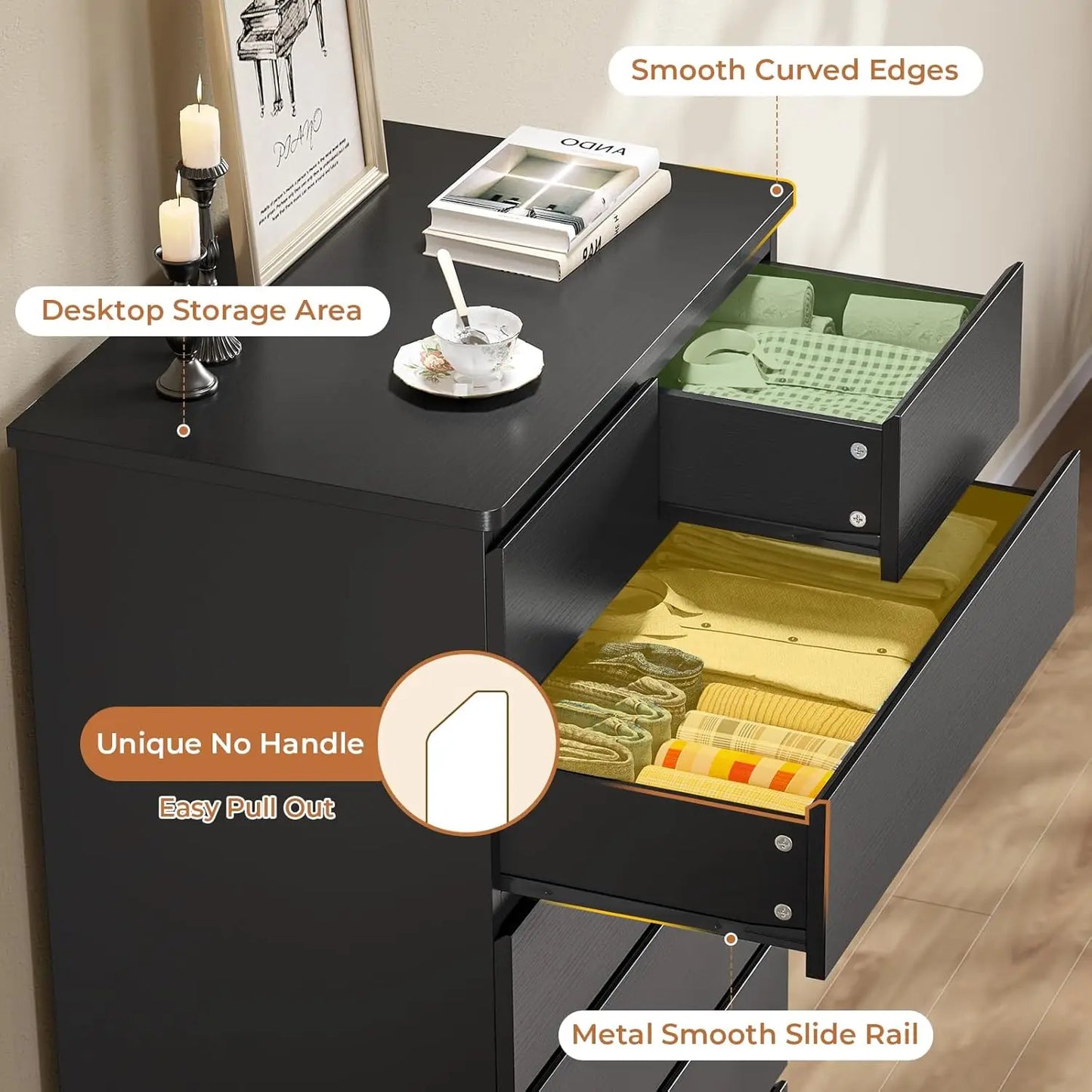 Tall Dressers & Chests of Drawers,
