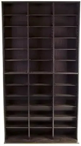 Media Storage Cabinet – Organizes Prized Music, Movies, Video Games or Memorabilia Collections