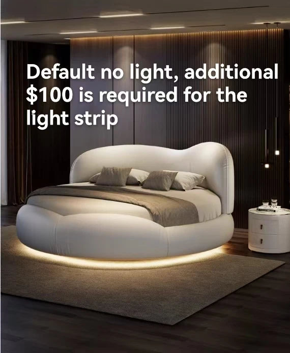 Modern Nordic luxury bed Base and frame