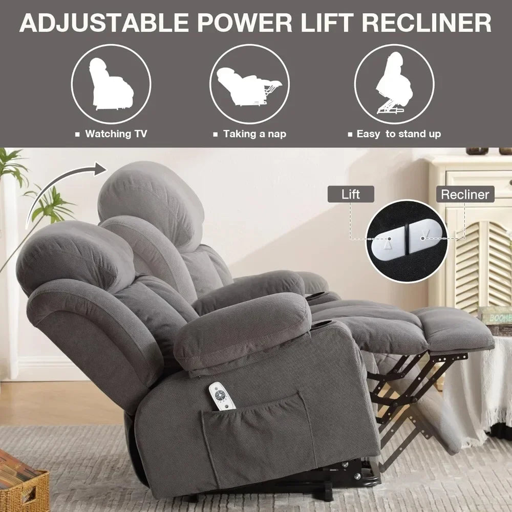 Lift Recliner with Vibration Massage