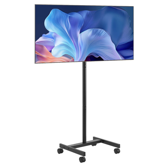 Rolling TV Stand for Various Sizes
