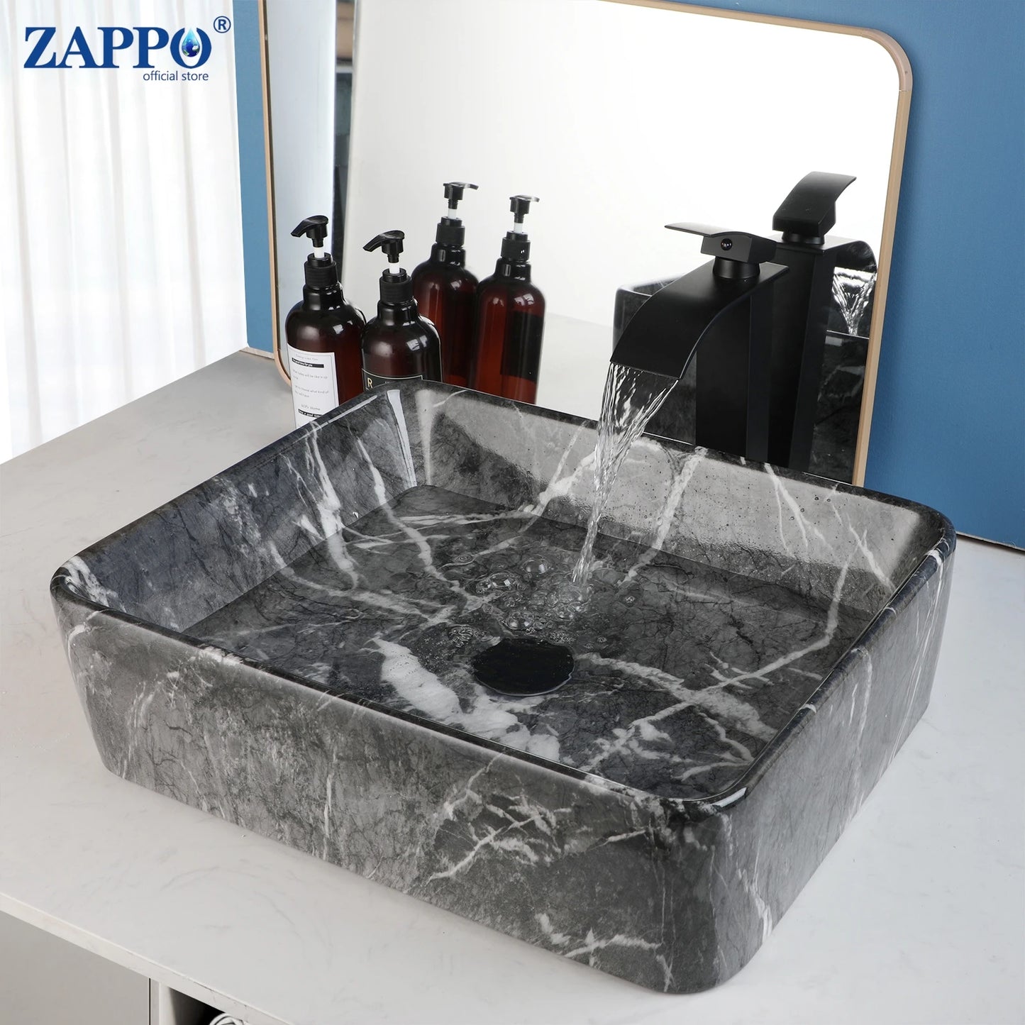 Vessel Sink Ceramic Vessel Sink with Faucet Combo