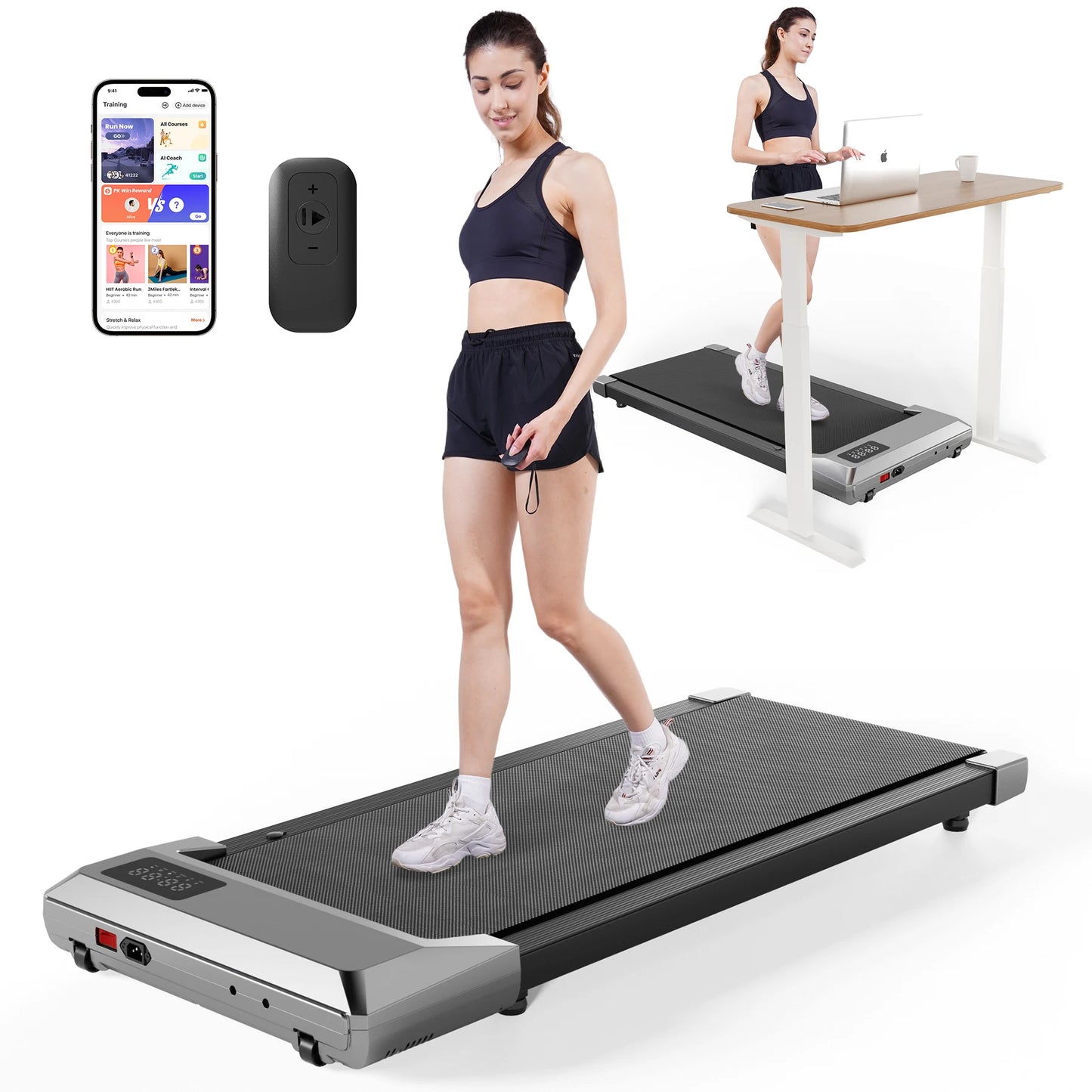 Extended Belt Treadmill Data Monitor Walking Pad
