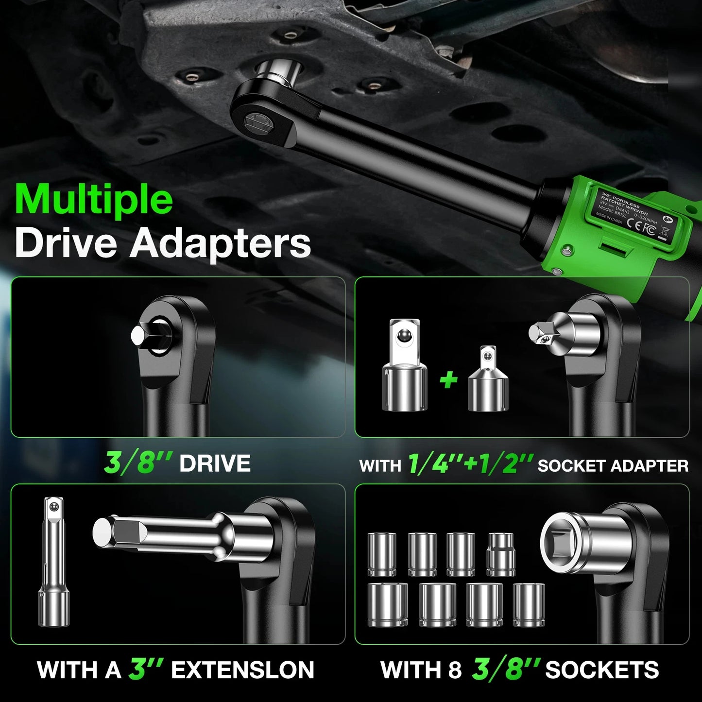 Electric Wrench Car Dismantling Power Tool
