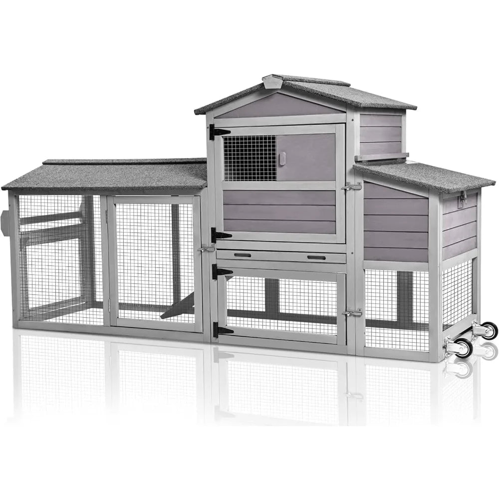 Chicken Coop with Wheels