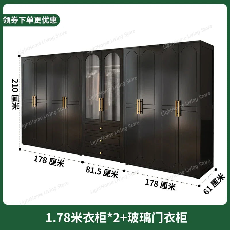 Multilayer Open Closets Wardrobe