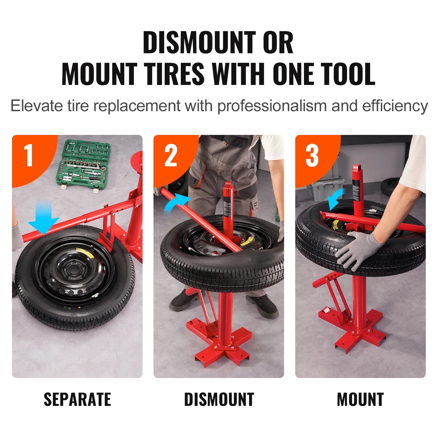 Portable Manual Tire Changer