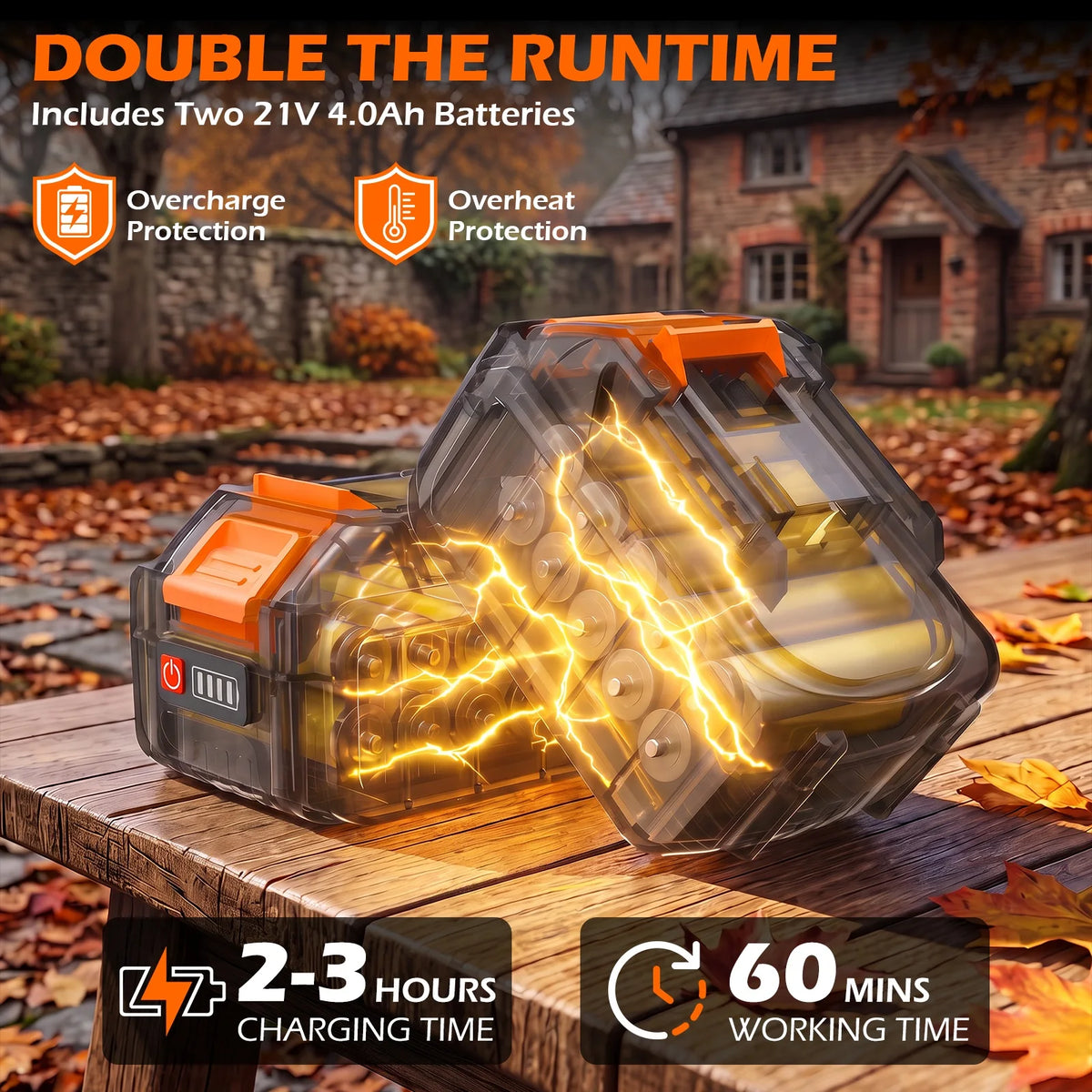 Cordless Electric Leaf Blower
